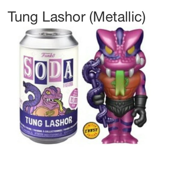Funko Tung Lashor Soda Metallic Chase Vinyl Figure