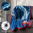 thumbnail image 5 of Jaws (46 x 60) inch All Occasion Super Soft Bedding Micro Raschel Lightweight Throw Blanket, 5 of 6