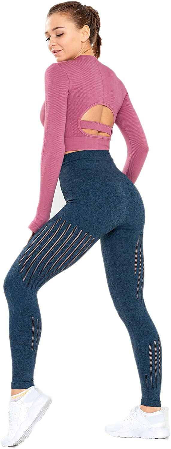Women's High Waist Seamless Leggings 