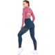 thumbnail image 4 of Leggings sin costuras de cintura alta para mujer Pantalones de yoga al tobillo Medias a prueba de sentadillas Xemadio LRWJ018-6, 4 of 5