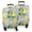 Yellow Lemon Fruit-3, variant on Yellow Lemon Fruit Slices Orange Pattern Luggage Cover Fashion Suitcase Cover Baggage Covers Fit 25-28 Inch Luggage (Go Travel)