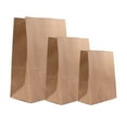 thumbnail image 2 of Toystoory 50 Uds. Bolsas de papel Kraft planas a prueba de grasa aperitivos galleta sándwich comida Herramientas y accesorios para hornear, 2 of 6
