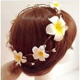 thumbnail image 4 of Espuma artificial Plumeria Rubra cabezas de flores Frangipani decoración de la boda flores Plumeria cabeza de flor/flor de espuma de Plumeria hawaiana, 4 of 6