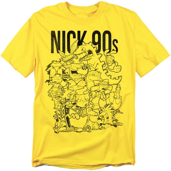 Nickelodeon 90S T-Shirt Nick 90S Unisex Graphic Tee for Men & Women