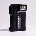 thumbnail image 6 of EDC Flashlight 1200 Lumens Super Bright Seven Modes Mini Pocket Sized Flat Flashlights Rechargeable Portable Small LED Dual Light With Clip IP68 Rotatable Magnetic Torches For Camping Emergency, 6 of 7