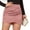 Pink, variant on JGNGSHN Women High Waisted Faux Suede Ruched Wrap Mini Skirt Fashion Asymmetrical Tulip Hem Bodycon Short Skirts