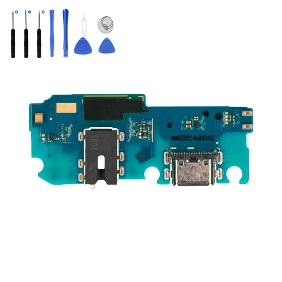 Eutoping USB Charging Port For Samsung Galaxy A12 Nacho A127 Dock Connector Charger Board Flex Cable Assembly Replacement with tool