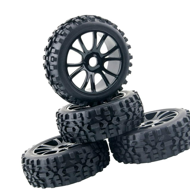 Neumáticos de rueda de goma CUTICAT para coche de telemando llantas para camión 1/8