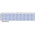 thumbnail image 3 of Ambesonne Geometric Fabric by the Yard Upholstery, Small and Big Squares Art, 1 Yard, Persian Blue White, 3 of 5