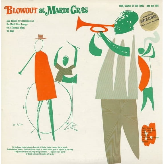 Various Artists - Blowout at Mardi Gras / Various - Jazz - CD