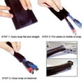 thumbnail image 2 of 2.5" Side Entry Cable Wrap Sleeve with Hook & Loop Fastener - Length: 100 Feet - Color: Black, 2 of 3