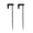 ZRTL21, variant on 2PCS Retro Moon Crescent Cat Hair Sticks – Gothic Hair Pins for Women, Perfect for Halloween & Thick Hair Styling (QHZB)