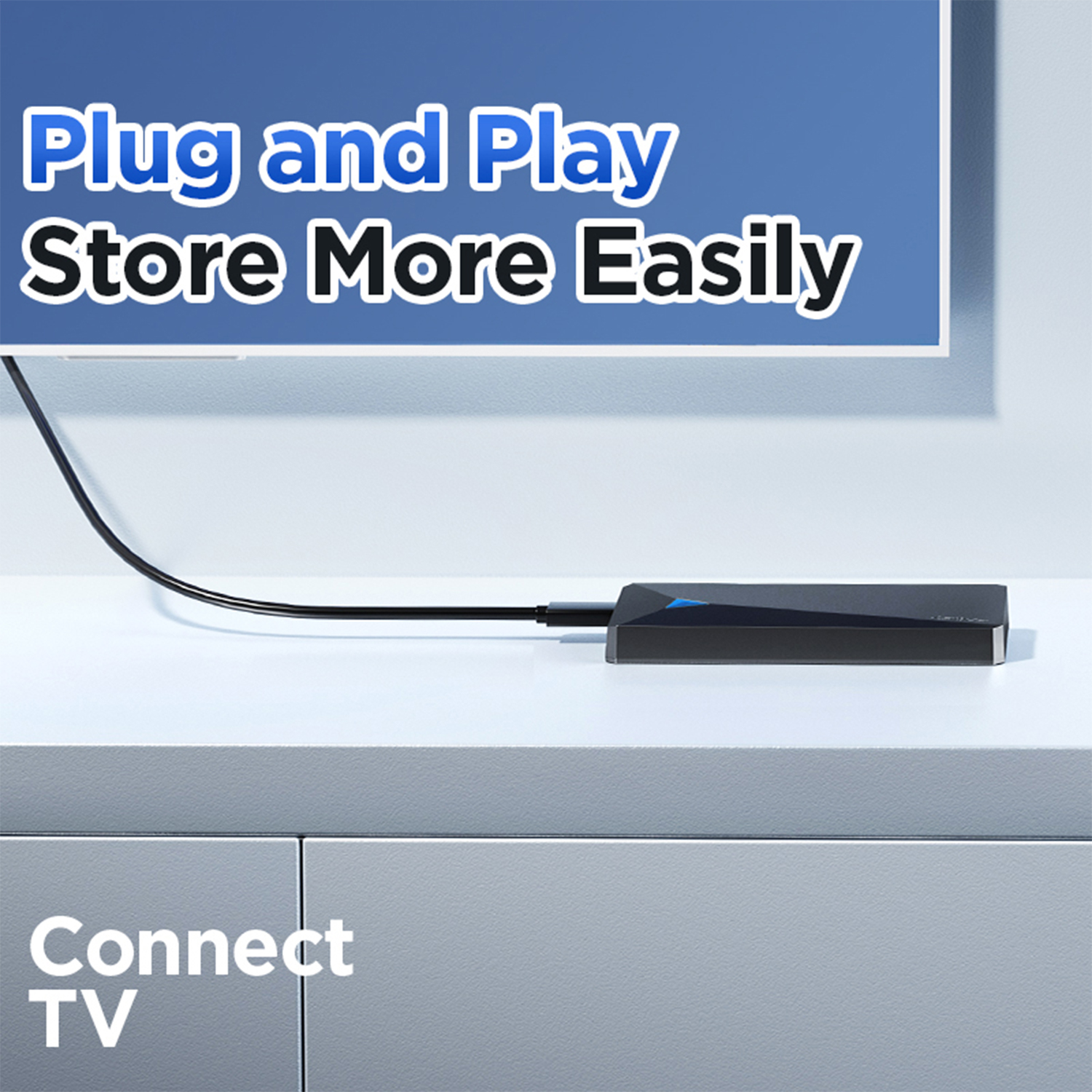 EAGET 500GB External Hard Drive, USB 3.0 Portable External HDD Compatible with PC, Mac, Laptop, PS5, PS4, Xbox Series