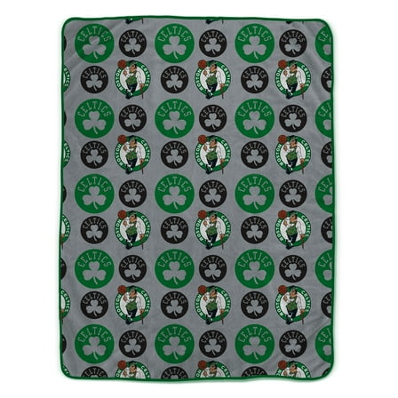 Pegasus Boston Celtics 66" x 95" Oversized Logo Roll Ultra Cozy Blanket