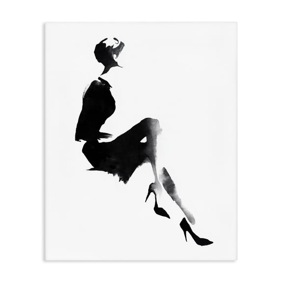 Stupell Industries Contemporary Chic Silhouette Noir Canvas Art, 16 x 20, by Svetlana Aleynikova