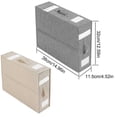 thumbnail image 2 of Foldable Bed Linen Organizer with Windows – 2 Pack Storage Boxes, 2 of 5