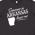 thumbnail image 4 of Inktastic Someone in Arkansas Loves Me Youth T-Shirt, 4 of 5