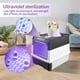 thumbnail image 3 of Caja de Arena para Gatos, Arenero Plegable para Gato con Tapa, Caja de Arena para Gatos Autolimpiable con Luz Ultravioleta, Bolsa y Pala para Arena, Caja de Arena para Gatos Antiolores, 3 of 8
