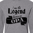 thumbnail image 4 of Inktastic Legend Known As Opa Long Sleeve T-Shirt, 4 of 5