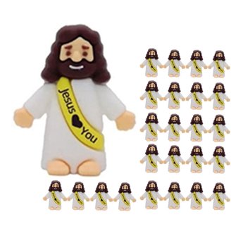 72-Pack Mini Baby Jesus Figurines - 1.5 Inch Resin Nativity Cake Toppers With Gift Bag For Christmas Decor