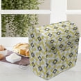thumbnail image 3 of Grey and Yellow Stand Mixer Cover, Geometric Retro 60s 70s Home Inspired Rounds Squares Image, Kitchen Appliance Organizer Bag Cover with Pockets, 5 Quarts, Charcoal Grey Marigold, by Ambesonne, 3 of 4