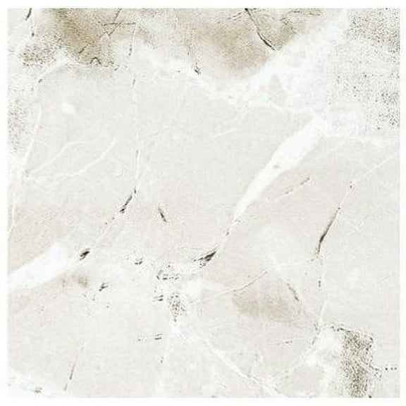 Magic Cover Premium Adhesive Vinyl Contact Shelf Liner and Drawer Liner, 18"x9', Marble Ivory