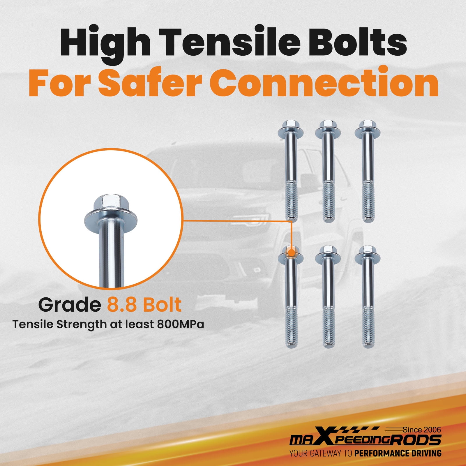 maXpeedingrods 2" Lift Kit for Geo/Chevy Tracker/Suzuki Sidekick 1989-1998, Suspension Leveling Kit