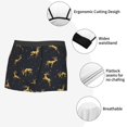 thumbnail image 3 of Balery Christmas Deers Calzoncillos bóxer para hombre, ropa interior de algodón suave y transpirable con cinturilla de nailon-XX-Large, 3 of 5
