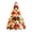 Snowman #34, variant on DIY Christmas Quilted Fabric Tree Kit Pre-lit Fabric Desktop Tree with 3D Angel Topper Lighted Poinsettia Patterns Tabletop Centerpiece for Cozy Winter Office Decor