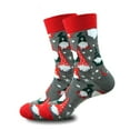 thumbnail image 4 of Voncos Christmas Gnome Socks for Women, Multicolor Mid-Calf Holiday Socks, Warm Acrylic Cute Snowflake Festive Socks, One Size Fits Most Christmas Gift Stocking Stuffer, 4 of 4