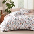 thumbnail image 1 of Funda de Edredón Bedsure Tamaño Queen Reversible con Diseño Floral y Cierre, 1 of 9