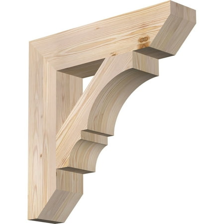 

Ekena Millwork 5 1/2 W x 26 D x 26 H Balboa Slat Smooth Bracket Douglas Fir