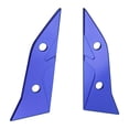 thumbnail image 1 of 2 Partes Bloqueo de Parabrisas Decorativo Motocicleta Proceso CNC Anodizadora Cubierta Compatible Rendimiento Reemplazar Ajuste de Ajuste de Modificac azul Yotijar Decorativo de parabrisas, 1 of 4