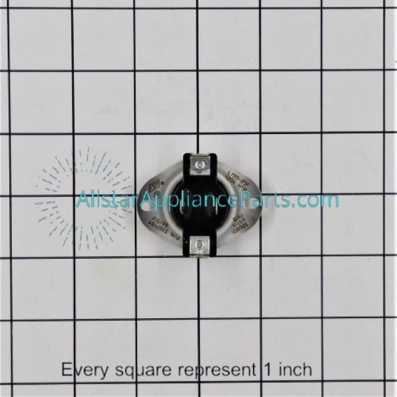 Whirlpool Dryer Cycling Thermostat WP3387134
