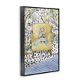 thumbnail image 2 of Stupell Industries Cottage Cozy Cat Relaxing Black Framed Giclee Art, 12 x 18, by Lanie Loreth, 2 of 8