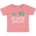 thumbnail image 3 of Inktastic Papaw Grandpa Loves Me Boys or Girls Baby T-Shirt, 3 of 5