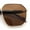 Gold Tortoise - Brown, variant on Mens Luxury Geometric Metal Rim Hustler Fashion Rectangle Sunglasses Gold Black - Black