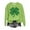 B Green, variant on YABCSAZ St Patricks Day Shirt for Women Irish Tops Shamrock Graphic Shirts St Patricks Day Accessories St Patty's Outfits Casual Crewneck Sweatshirt for Women
