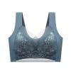 thumbnail image 3 of successthop Sports Bras for Women Mesh No Underwire Push up Bralette Padded U Back Wide Strap Support Corset Bra Full Coverage Crop Tank Top Cute Lingerie Blue L, 3 of 8