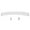 White, variant on Walbest Mini Universal Car Spoiler Wing Auto Car Tail Wing Mini Auto Carbon Fiber Texture Decoration Auto Car Rear Tail Decoration, 6.7Inch, Blue