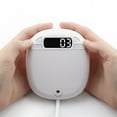 thumbnail image 1 of Reloj de alarma vibratoria silenciosa 2 modos de vibración potente despertador despertador multifuncional para sordos con discapacidad auditiva, 1 of 9