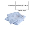 thumbnail image 3 of Cooling Summer Quilt for Single Bed, 150 x 200 cm, Reversible Multicolor Polyester Thin Lightweight Blanket for Hot Weather, Breathable and Machine Washable, 3 of 6