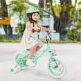thumbnail image 6 of OLAKIDS Kids Bike, 12 14 16 18 Inch Bear Themed Toddlers Bike with Training Wheels Adjustable Seat Handlebar Coaster Brake and Handbrake, Children's Bicycle for Boys Girls, 6 of 8