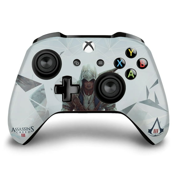 Head Case Designs Officially Licensed Assassin's Creed III Graphics Connor Vinyl Sticker Skin Decal Cover Compatible with Microsoft Xbox One S / X Controller