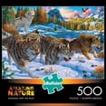 thumbnail image 1 of Buffalo Games - Amazing Nature - Running with the Pack - 500 Piece Jigsaw Puzzle, 1 of 5