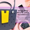 thumbnail image 2 of Baglets – Accesorio Para Soporte De Teléfono Compatible Con Bolsas Bogg – Mantén Tu Teléfono A Mano Con Tu Bolso De Mano – Hecho En Los Estados Unidos (Amarillo), 2 of 5