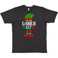 thumbnail image 3 of Inktastic Christmas I'm the Gamer Elf Cute Elf Hat and Elf Shoes T-Shirt, 3 of 5