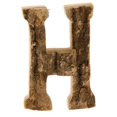 thumbnail image 4 of ziyahi Handcraved Wooden Letters Door Numbers Alphabet Letter Floating Adress Name H, 4 of 8