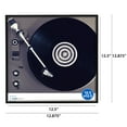 thumbnail image 4 of Mainstays 12.5"x12.5" - 3 Pack Black Metal Record LP Frame Set, 4 of 9