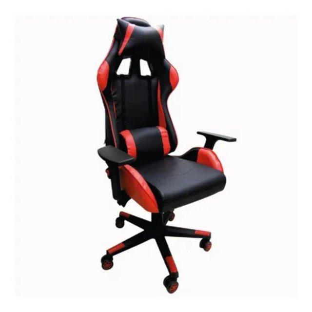Silla Gamer Ergonomica Altura Ajustable Negra / Roja XC Game 300186 KingsHouse KingsHouse 300186